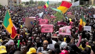 مظاهرات في مالي