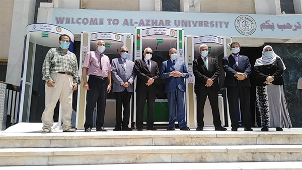 جامعة الأزهر تطور بوابات زكية متعددة الوظائف