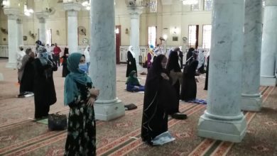 افتتاح مصلى السيدات بمسجد السيدة زينب