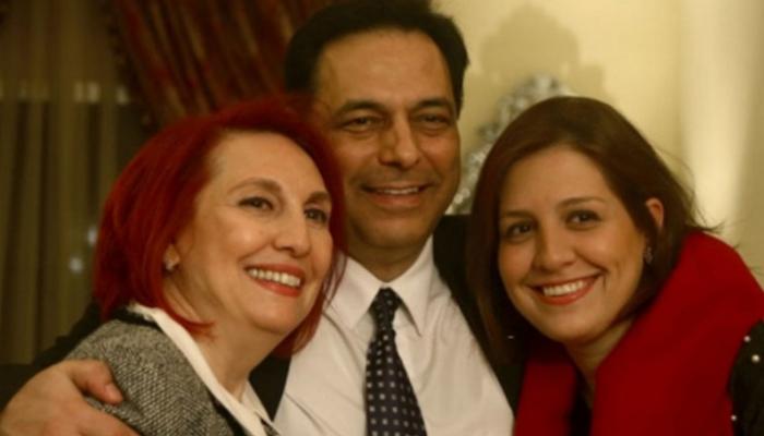 زوجة رئيس الوزراء اللبناني وابنته