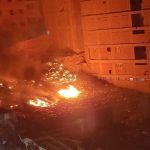 حريق هائل بمدينة نصر