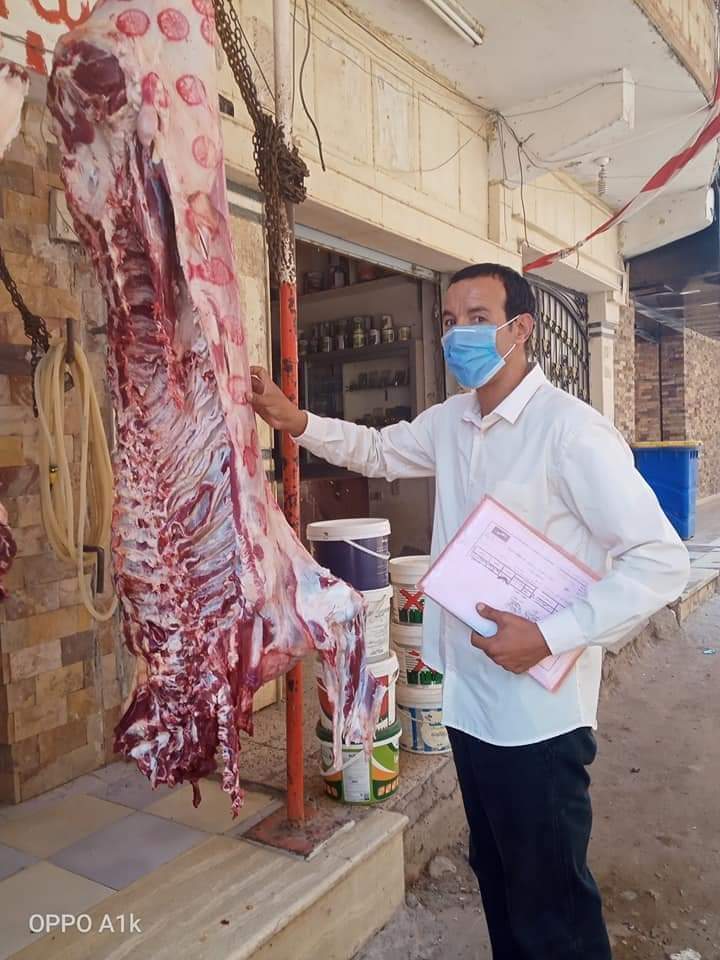 حملات تفتيشية على محلات السلع الغذائية في الحسينية 