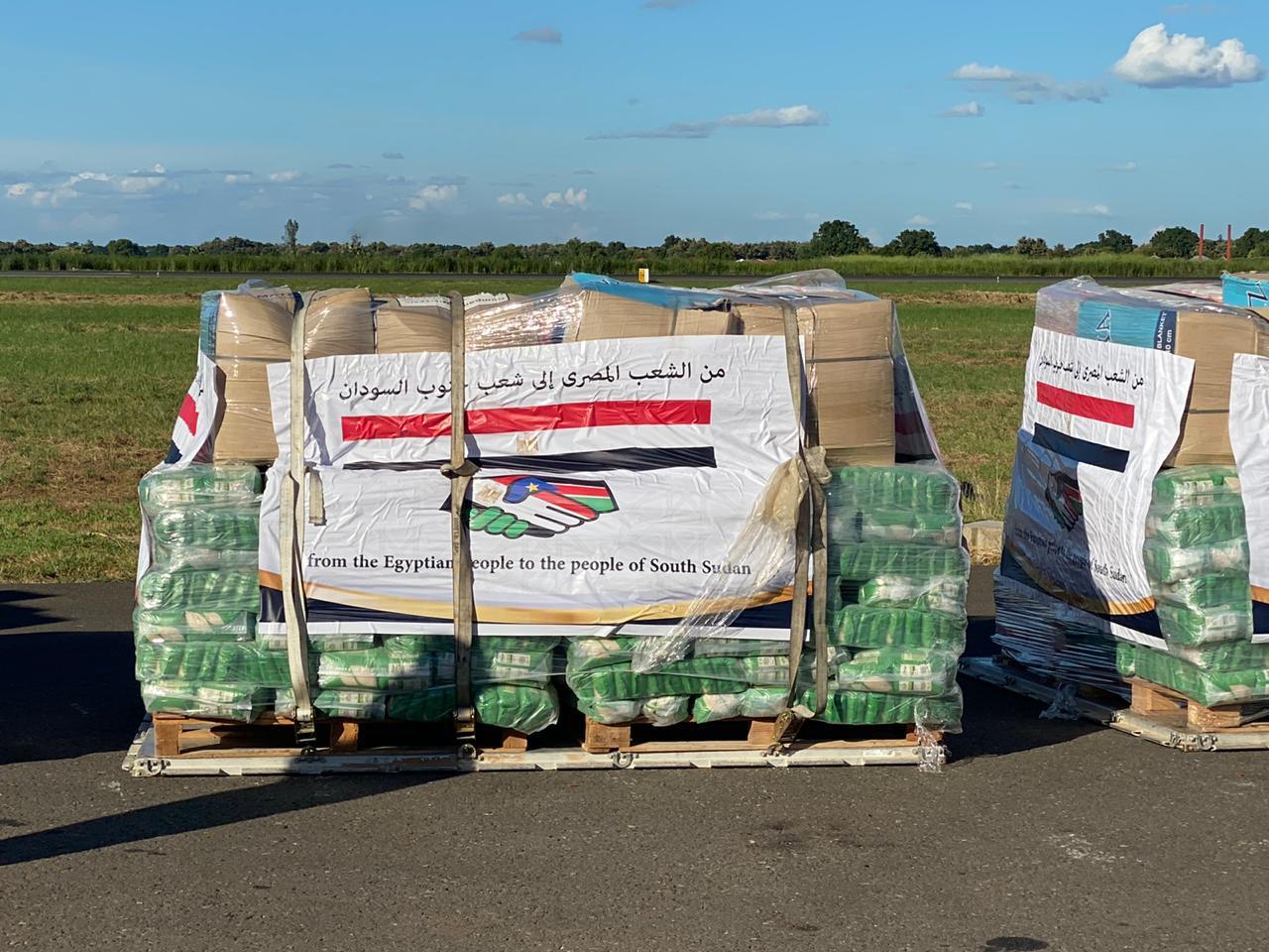 مساعدات من الشعب المصرى إلى شعب جنوب السودان
