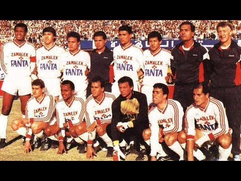 الزمالك بطل دوري الأبطال 1986