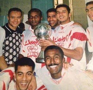 الزمالك بطل دوري الأبطال 1996