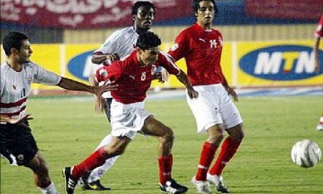 الأهلي والزمالك في دوري أبطال 2005