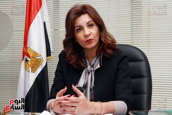 السفيرة نبيلة مكرم، وزيرة الهجرة وشئون المصريين في الخارج