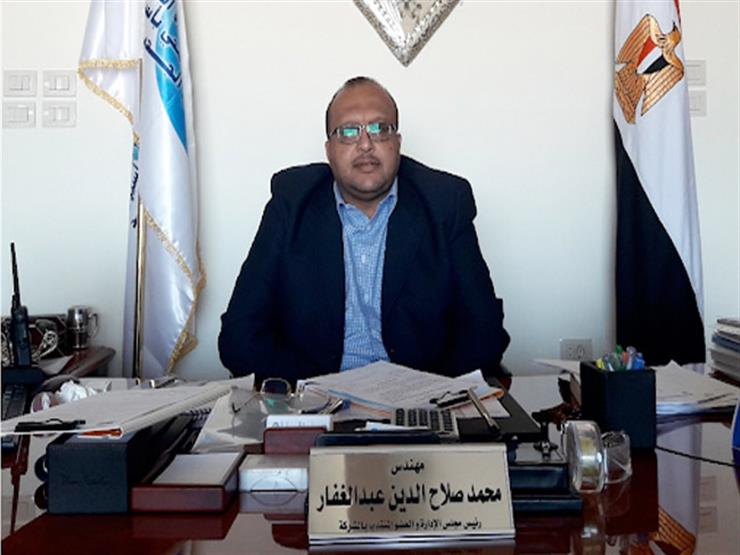 المهندس محمد صلاح، رئيس شركة مياه الشرب والصرف الصحي بأسيوط والوادي الجديد،