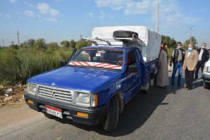 محافظ المني يوقف سيارة 3 اشهر