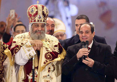 السيسي والبابا تواضروس