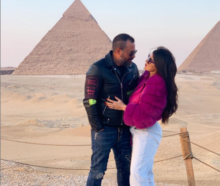 ماجد المصري وزوجته