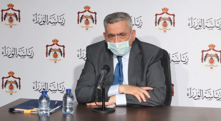 وزير الصحة الأردني الدكتور نذير عبيدات