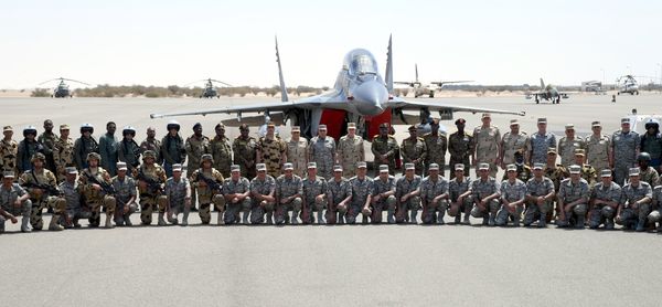 فعاليات ختام التدريب الجوي المشترك المصري السوداني «نسور النيل – 2»