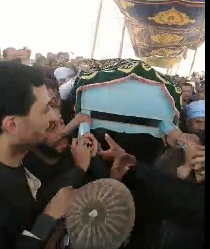 جثمان الشهيد العميد محمد عمار زناتي