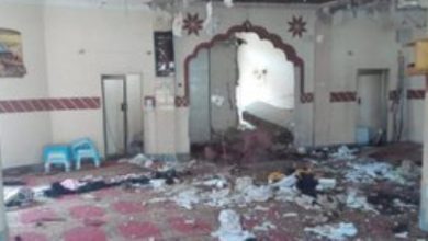 انفجار مسجد أثناء صلاة الجمعة غربي باكستان