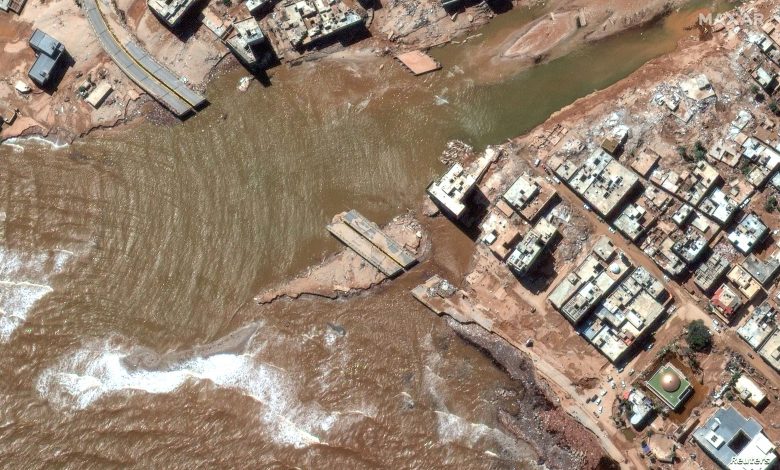 فيضانات مدينة درنة الليبية