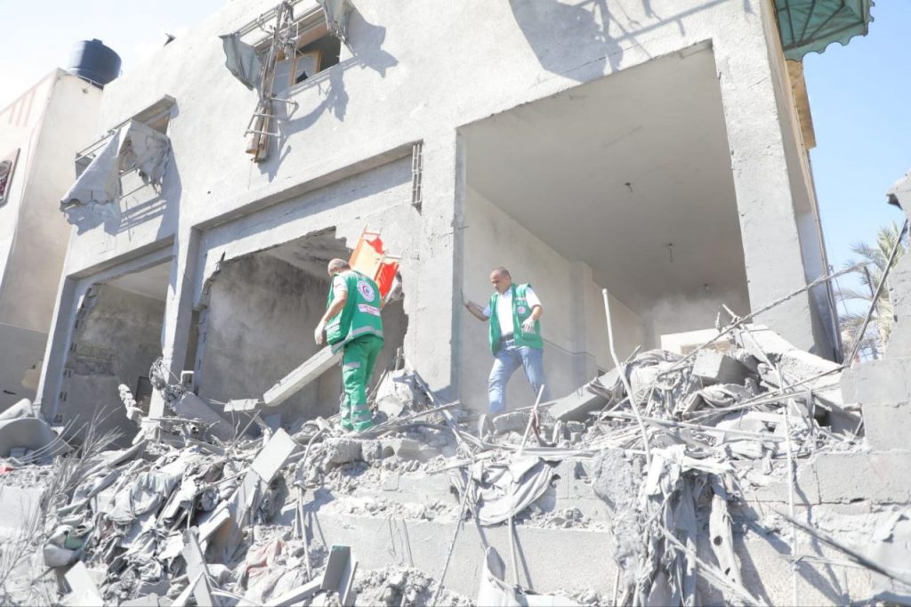وضع القطاع الصحي في غزة بعد القصف الإسرائيلي