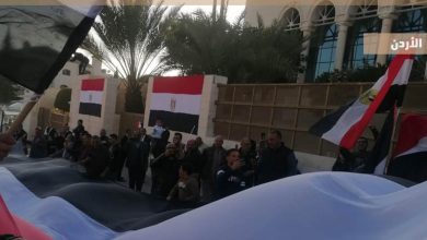 توافد الجالية المصرية في الأردن للتصويت