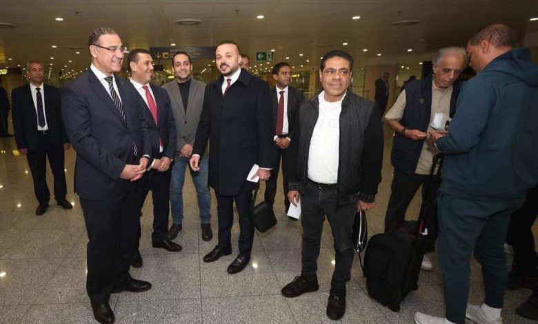 سفير مصر بالجزائر يستقبل بعثة الأهلي