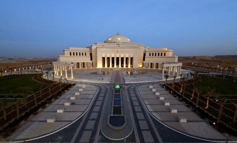 مبنى البرلمان في العاصمة الإدارية الجديدة